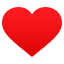 Corazón rojo :heart: ❤